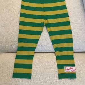 Ruffle Girl Striped Pants - 3T